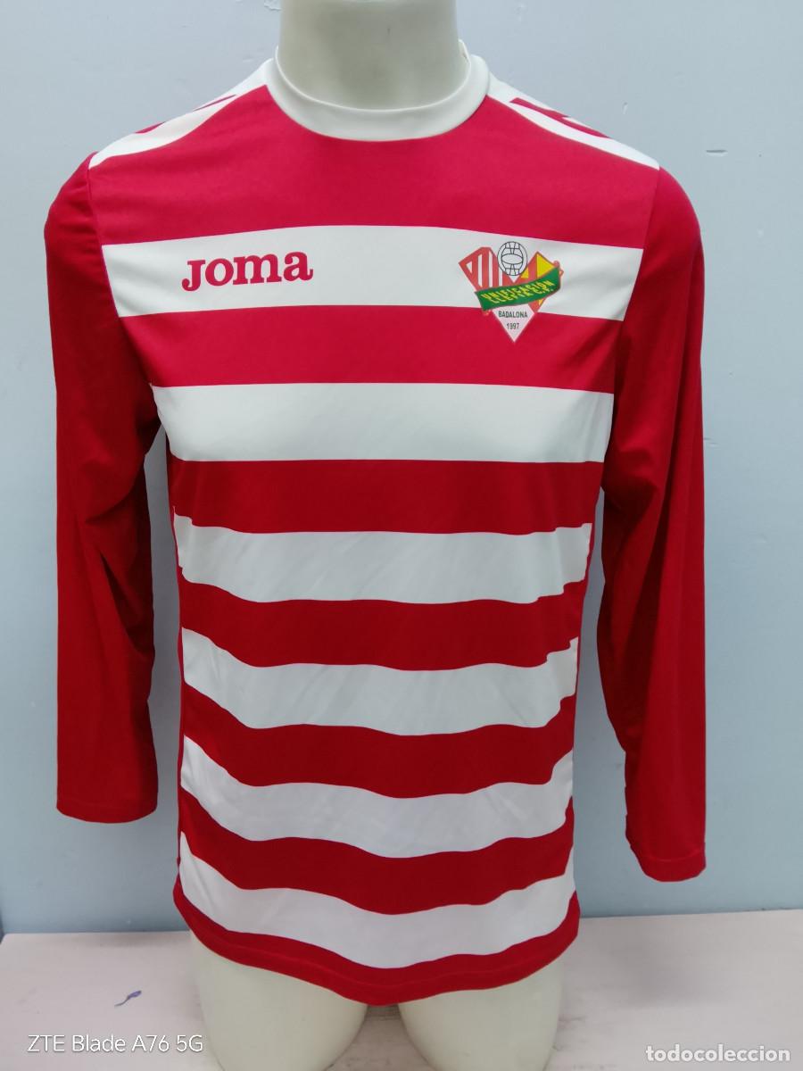 Coleccionismo deportivo: Unificacion Llefia Badalona camiseta futbol football shirt catalunya M