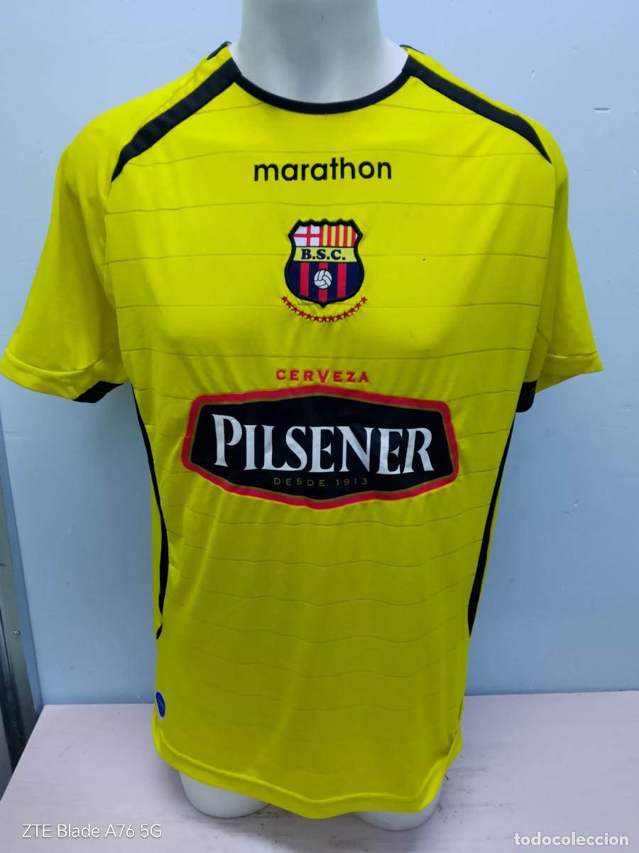 Coleccionismo deportivo: Barcelona Guayaquil camiseta futbol football shirt xxl Ecuador 58cts