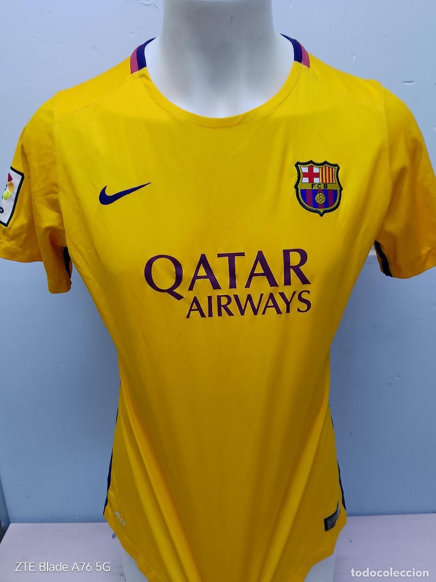 Coleccionismo deportivo: FC Barcelona camiseta futbol football shirt xl chica girl mujer 52cts