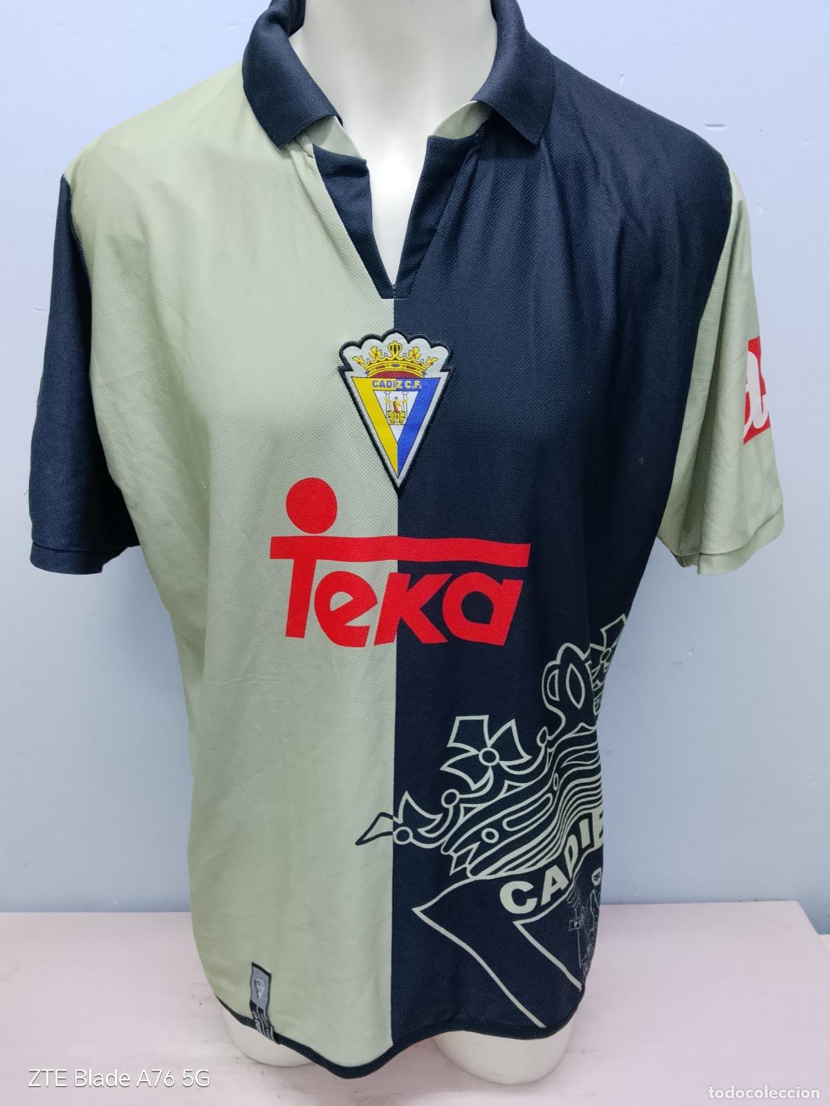 Coleccionismo deportivo: Cadiz cf camiseta futbol football shirt xxl 63cts