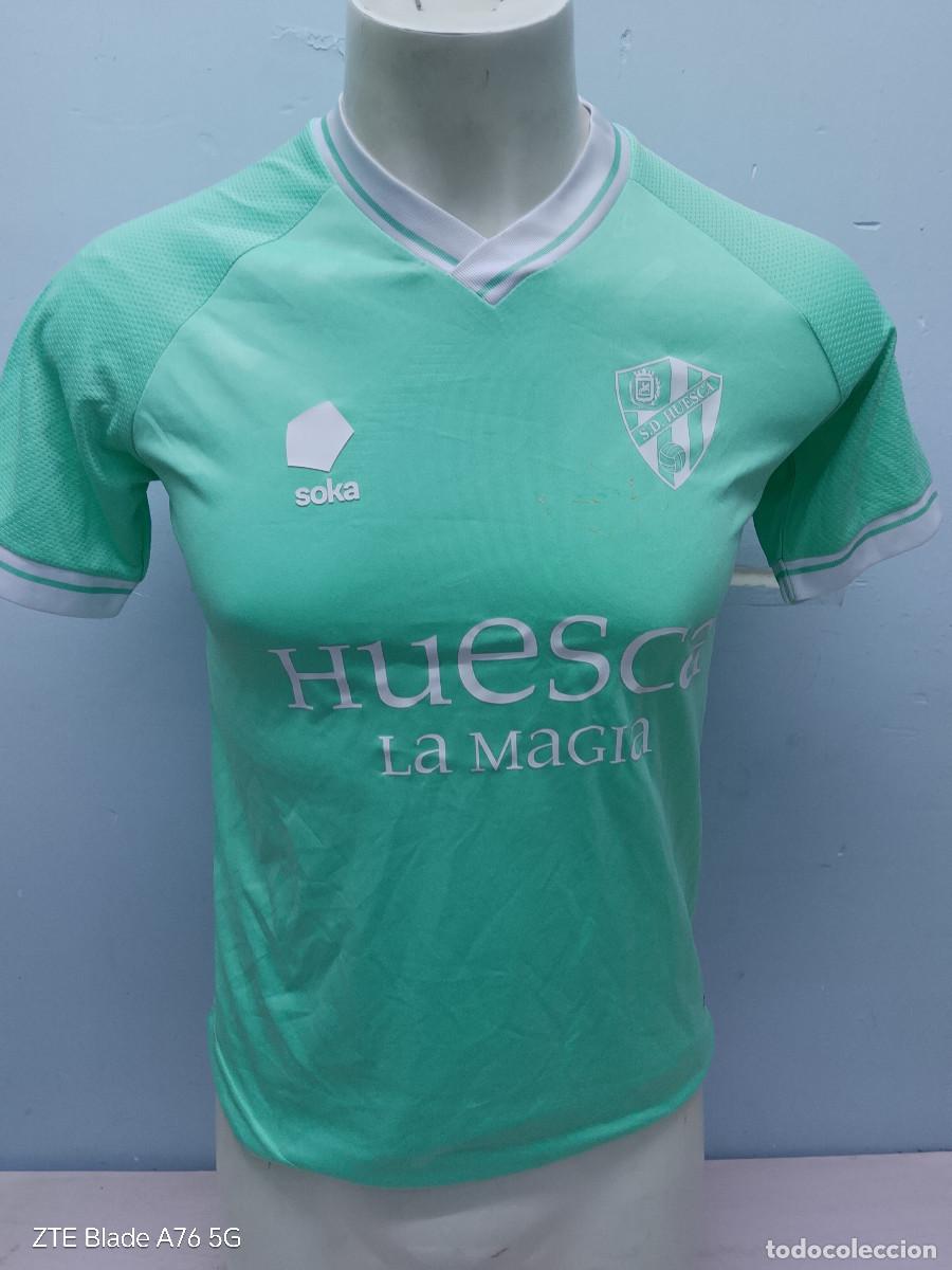 Coleccionismo deportivo: SD Huesca camiseta futbol football shirt S 48cts