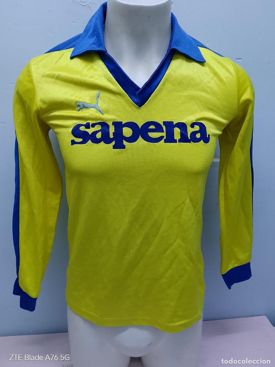 Coleccionismo deportivo: 1970 Comunidad Valenciana Equipo camiseta futbol vintage Elda Alicante Villarreal M 50cts
