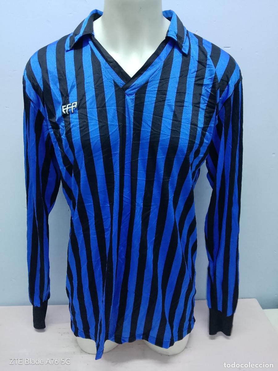 Coleccionismo deportivo: VIntage 1980 generica EFA camiseta futbol football shirt L Inter