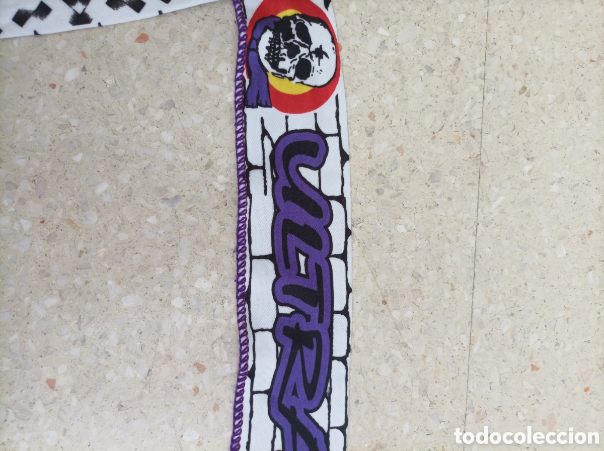 Coleccionismo deportivo: Rara banda/cinta para la cabeza ultras sur Real Madrid Hooligans
