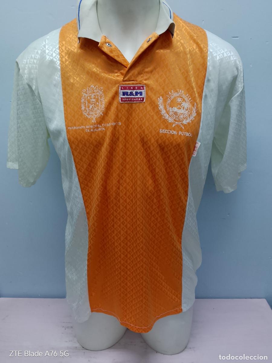 Coleccionismo deportivo: Sociedad Cultural Deportiva San Blas Alicante camiseta futbol L