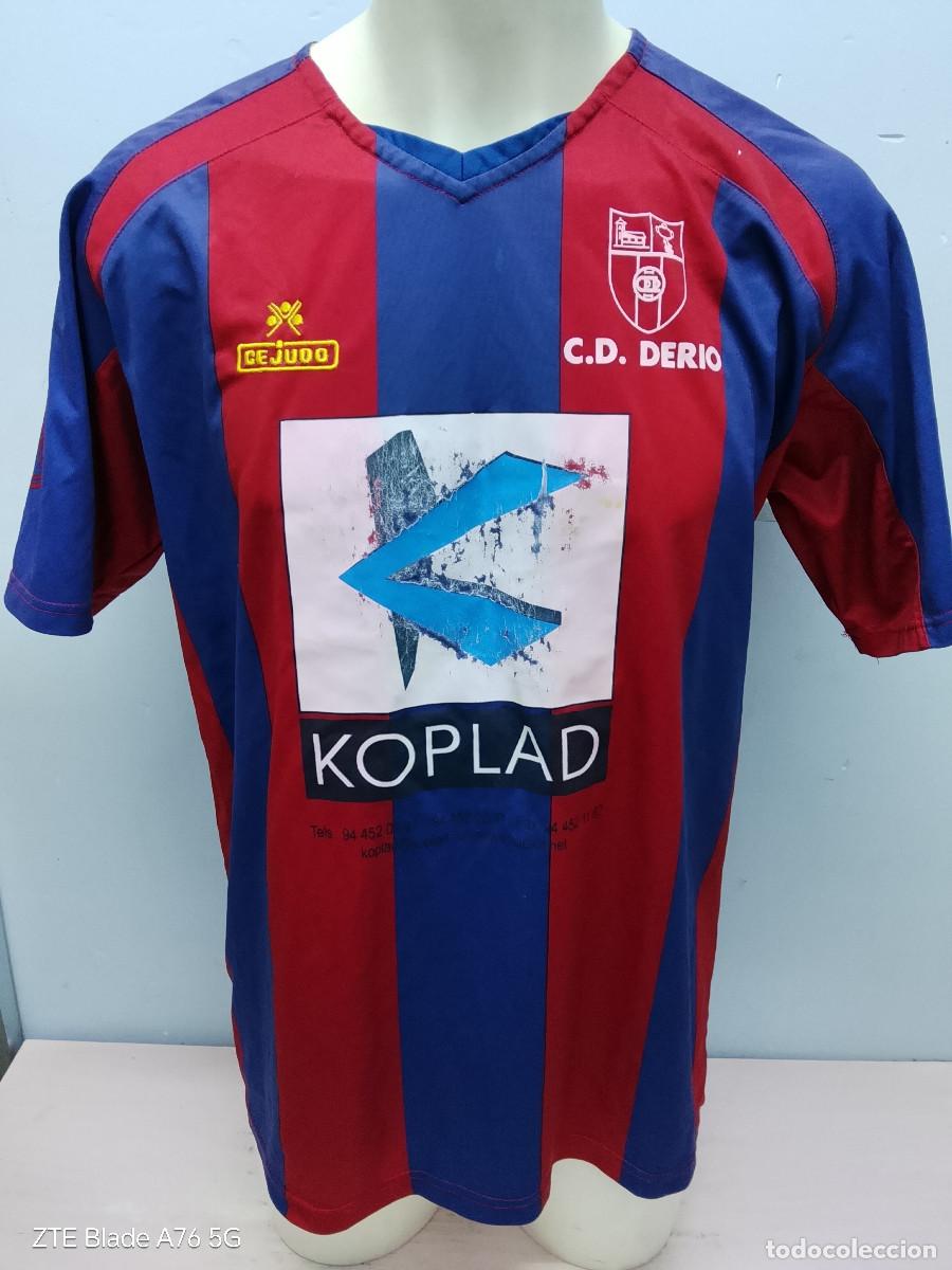 Coleccionismo deportivo: CD Derio Vizcaya Euskadi camiseta futbol football shirt L
