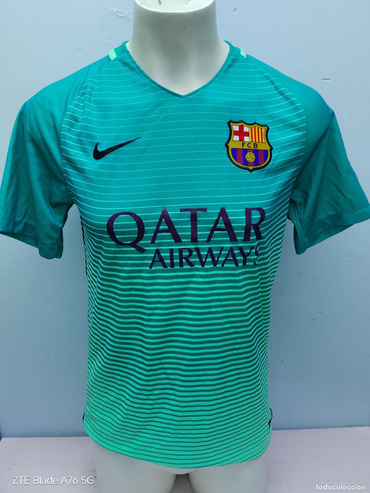 Coleccionismo deportivo: FC barcelona camsieta futbol football shirt S 50cts