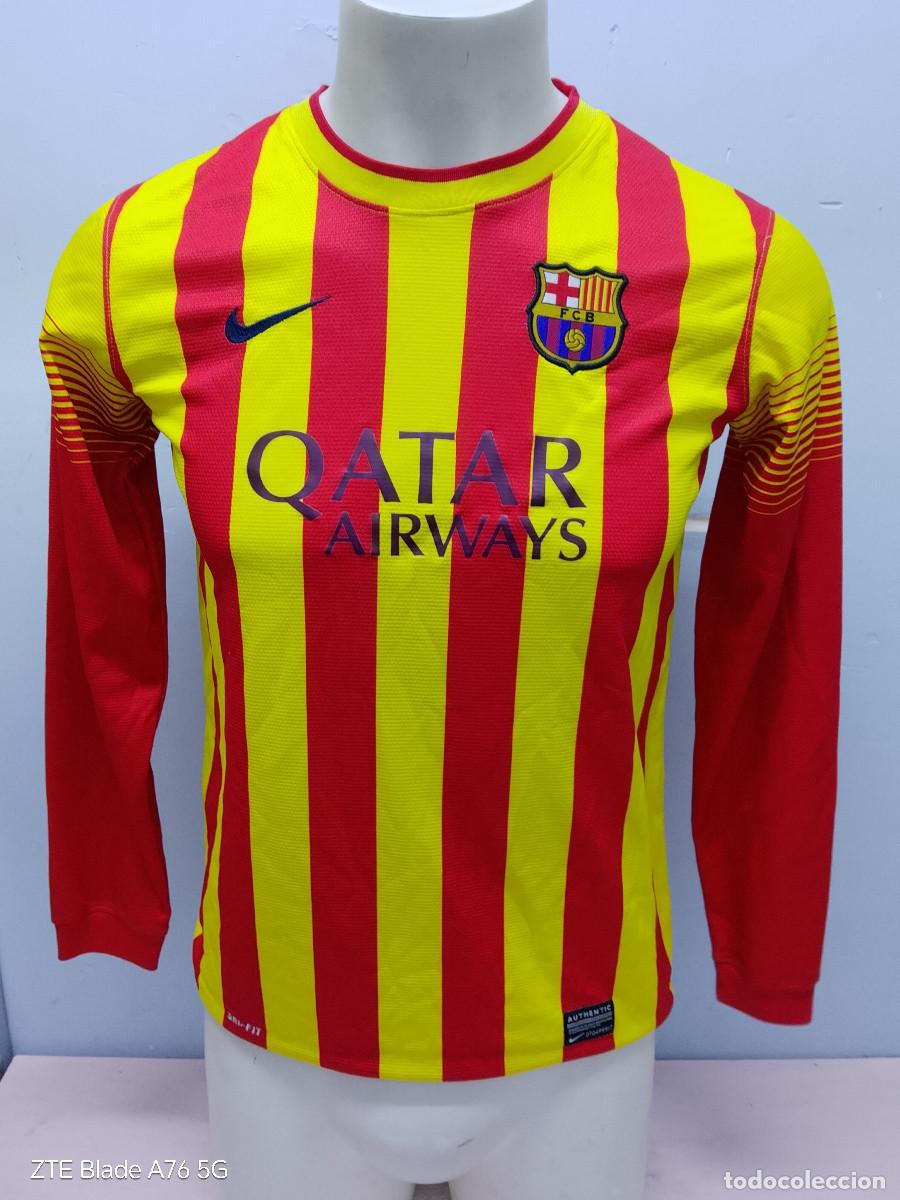 Coleccionismo deportivo: FC Barcelona match worn camiseta futbol football shirt xs 52cts