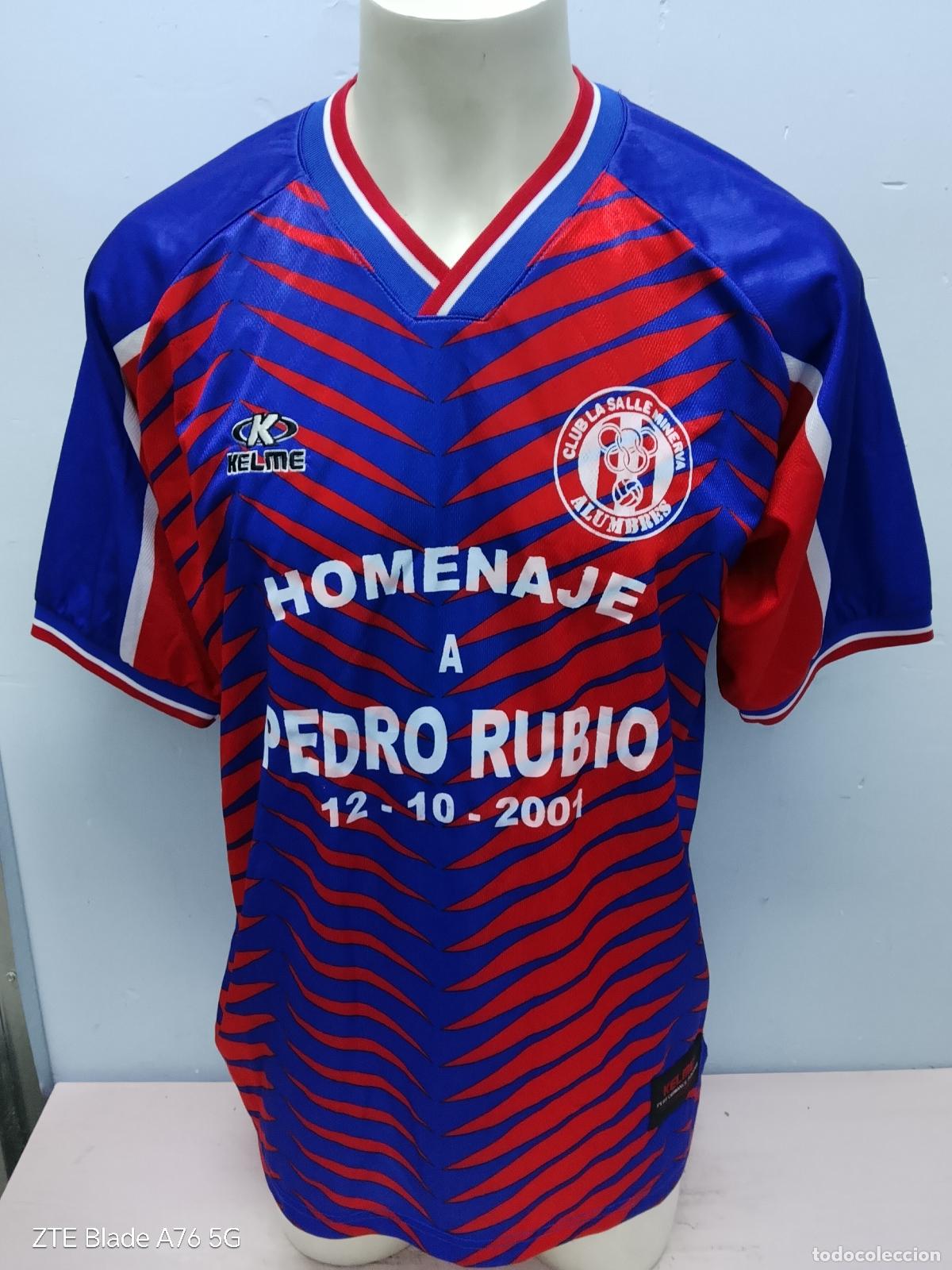 Coleccionismo deportivo: Club La Salle Minerva de Alumbres Cartagena Murcia camiseta futbol xl