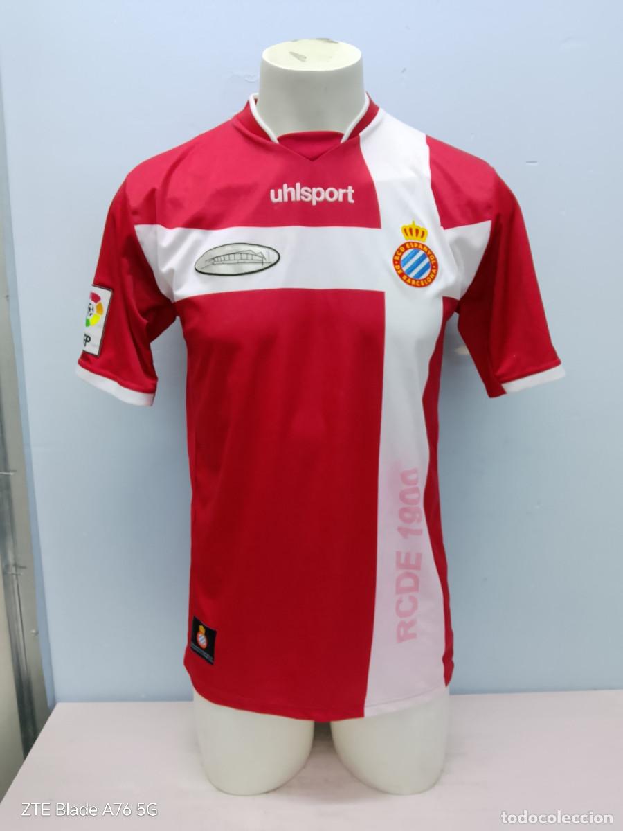 Coleccionismo deportivo: RCD Espanyol 2008 camiseta futbol football shirt L 54cts