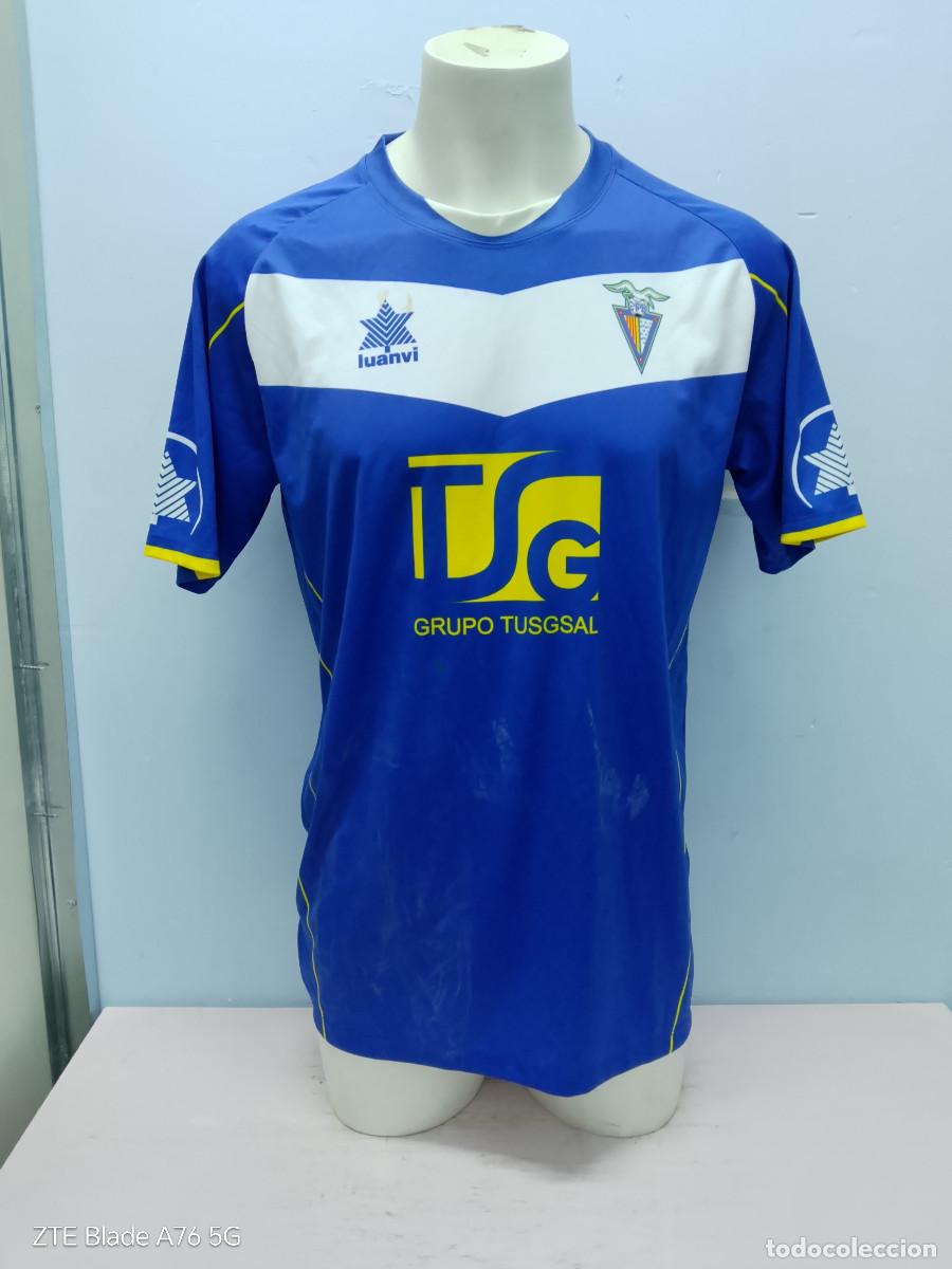 Coleccionismo deportivo: CF Badalona camiseta futbol football shirt catalunya xl 58cts