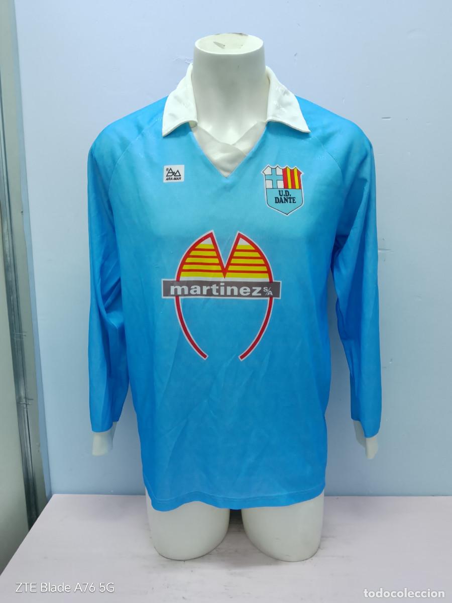 Coleccionismo deportivo: UD Dante barcelona camiseta futbol football shirt dissolved poble sec vintage xl