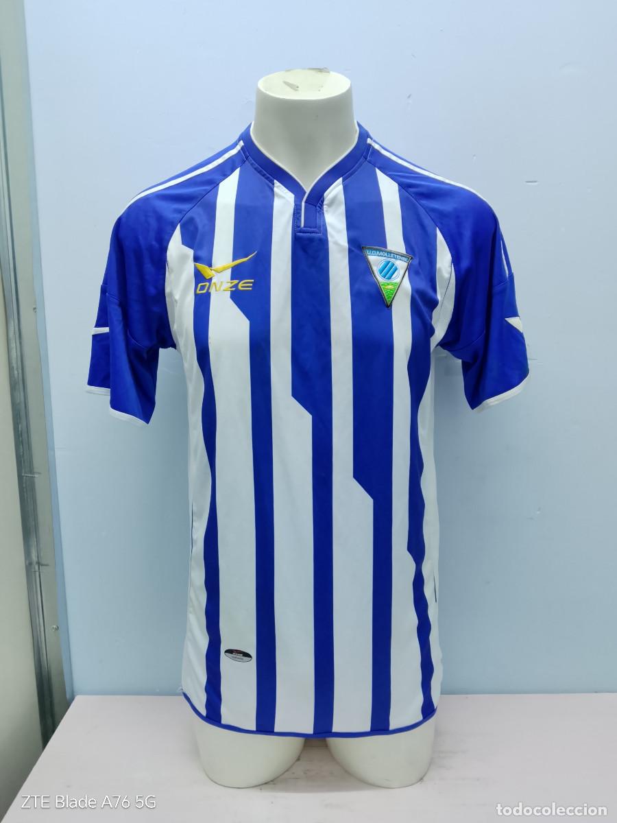 Coleccionismo deportivo: UD Molletense Mollet del Valles catalunya camiseta futbol football shirt L