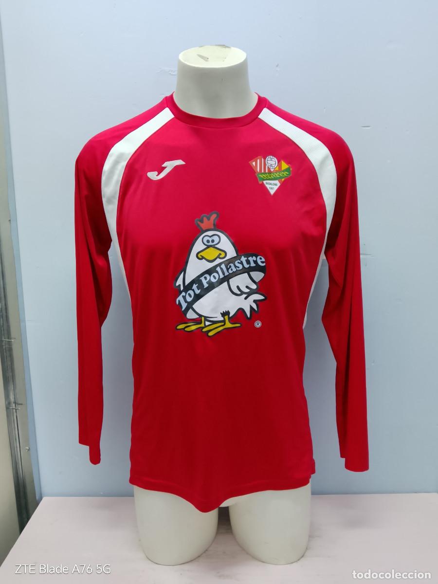 Coleccionismo deportivo: Unificacion Llefia Badalona camiseta futbol football shirt catalunya M
