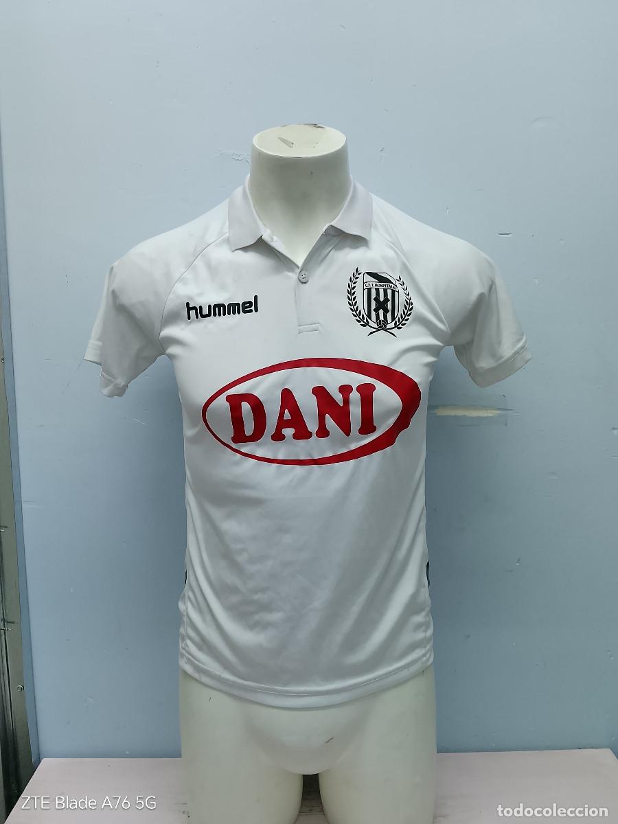 Coleccionismo deportivo: CF Hospitalet camiseta futbol entreno polo shirt training xs