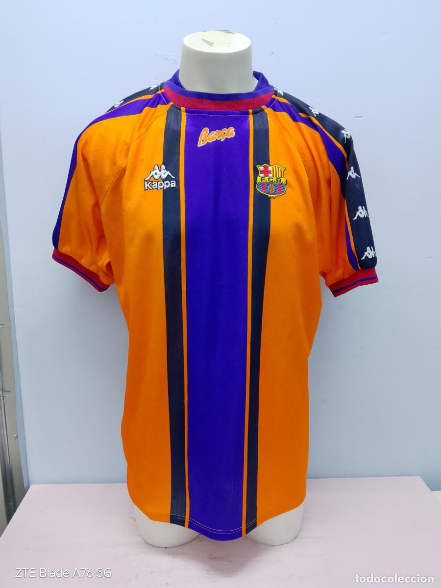 Coleccionismo deportivo: FC Barcelona 1995 camiseta futbol kappa football shirt xl 66cts