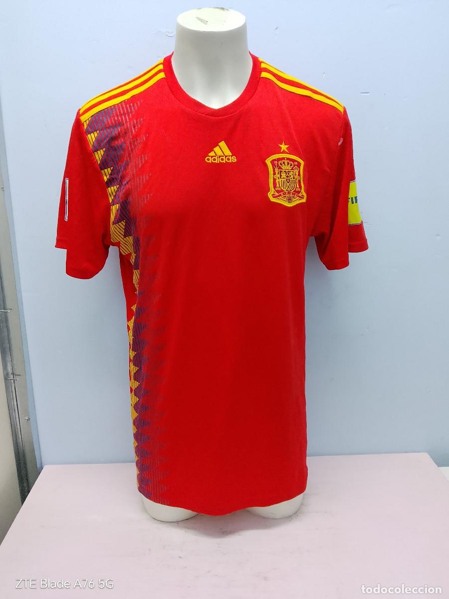 Coleccionismo deportivo: Espa&ntilde;a Spain camiseta futbol seleccion football shirt XXL 64cts