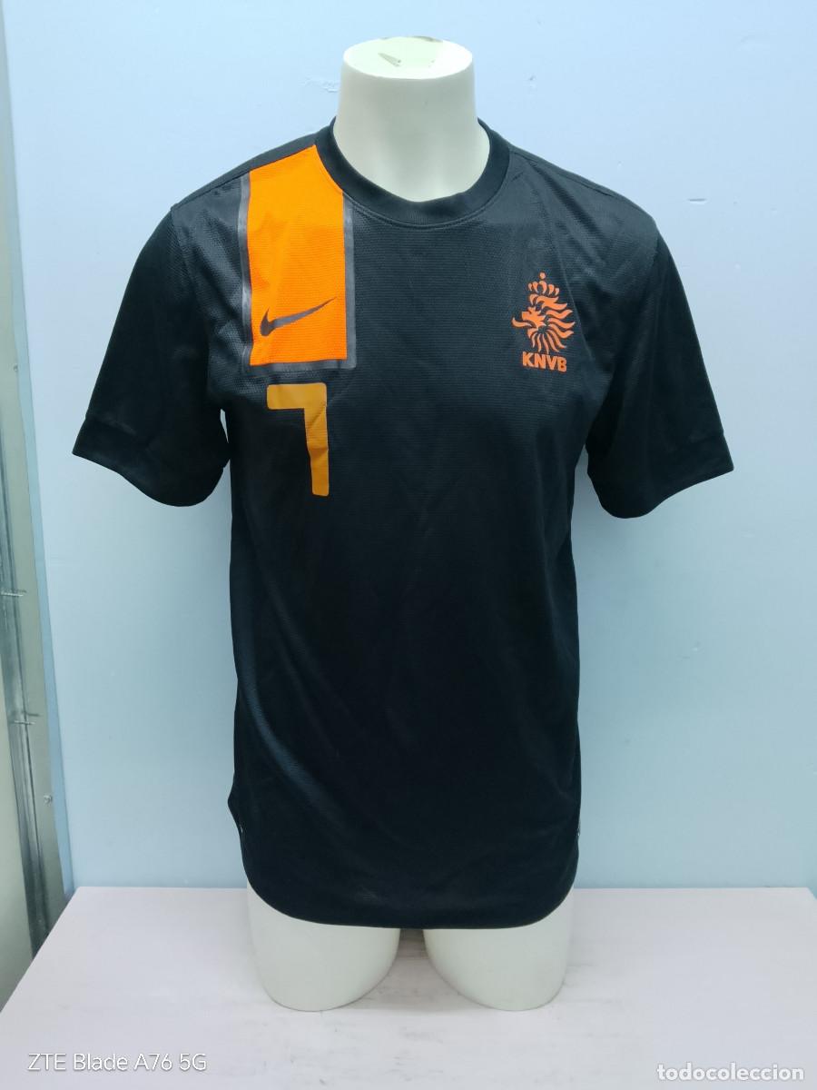 Coleccionismo deportivo: Netherlands Holland football shirt camiseta futbol L 56cts match worn For Players
