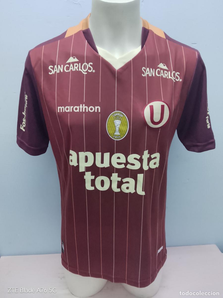 Colecionismo desportivo: Club Universitario de Deportes Peru Lima camiseta futbol L 59cts