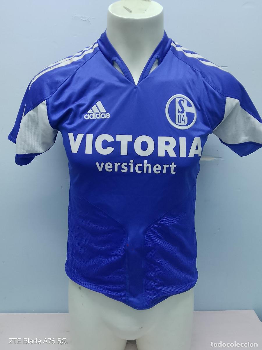Coleccionismo deportivo: Schalke 04 football shirt camiseta futbol germany deustchland xs 52cts