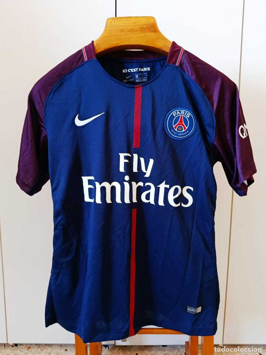 Coleccionismo deportivo: Psg Maglia Nike Calcio Neymar Jr, #10 Tg M 2017 2018