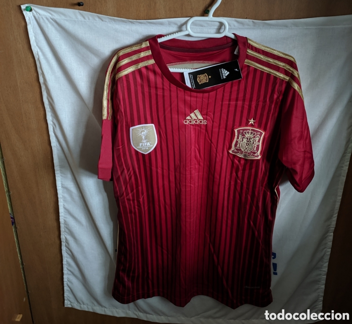 Coleccionismo deportivo: Leer anuncio - Nueva | Camiseta de Futbol shirt | Talla L | Selecci&oacute;n de Espa&ntilde;a