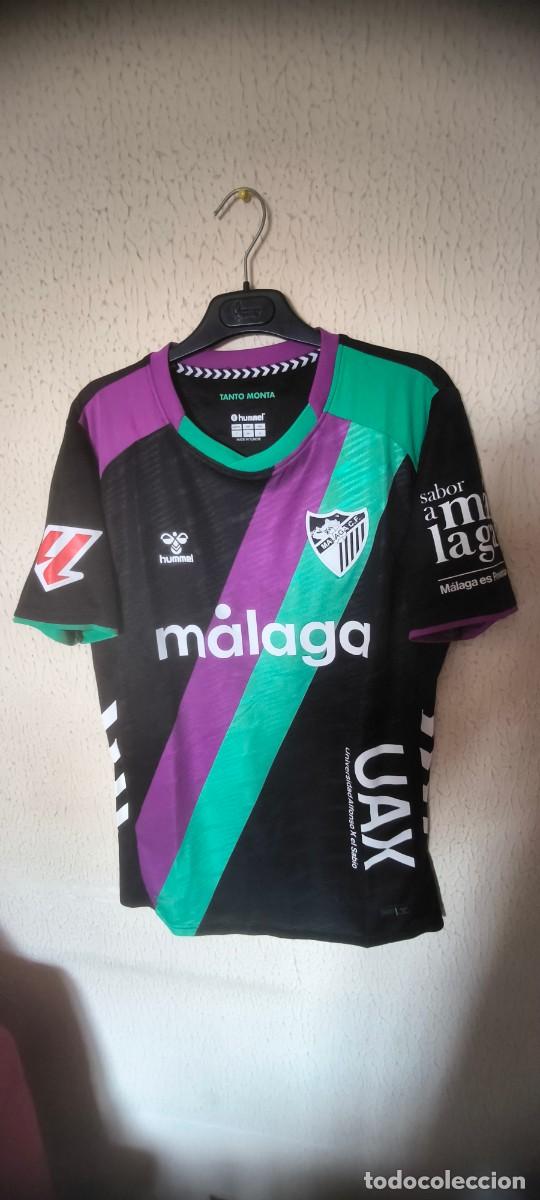Collectionnisme sportif: Original | Camiseta Futbol Football Shirt | Talla S | Malaga CF - 18 Dani Sanchez - match worn