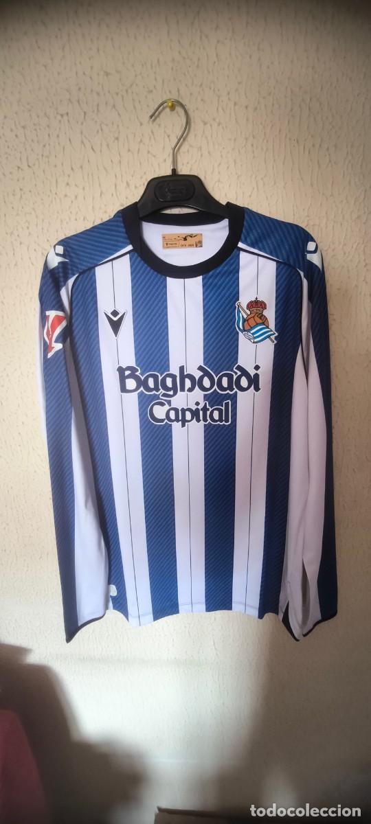 Collectionnisme sportif: Original | Camiseta Futbol | Talla M | Real Sociedad 20 Alvaro Odriozola player issue vs Levante