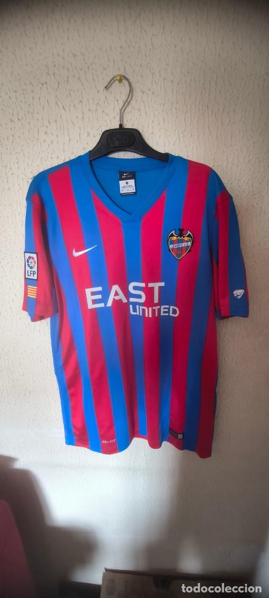 Collectionnisme sportif: Original | Camiseta Futbol Shirt | Talla M | Levante UD - 8 Nabil El Zhar - match worn