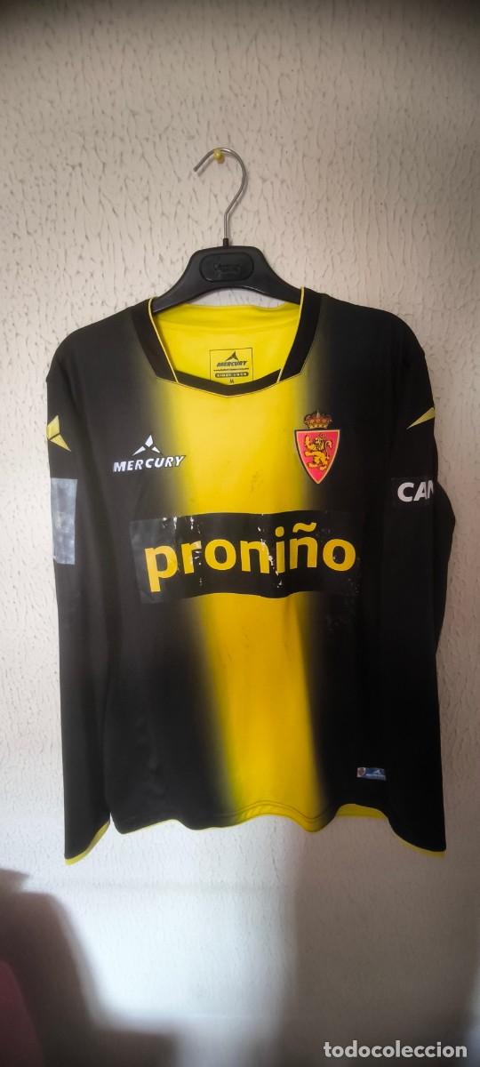 Collectionnisme sportif: Original | Camiseta Futbol Shirt | Talla M | Real Zaragoza 10 Apo&ntilde;o match worn Copa vs Levante