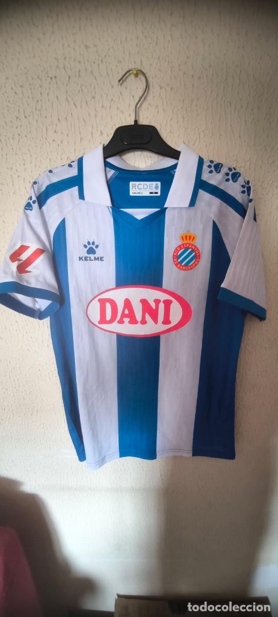 Collectionnisme sportif: Original | Camiseta Futbol Shirt | Talla M | RCD Espanyol 17 Jofre Carreras match worn vs Levante
