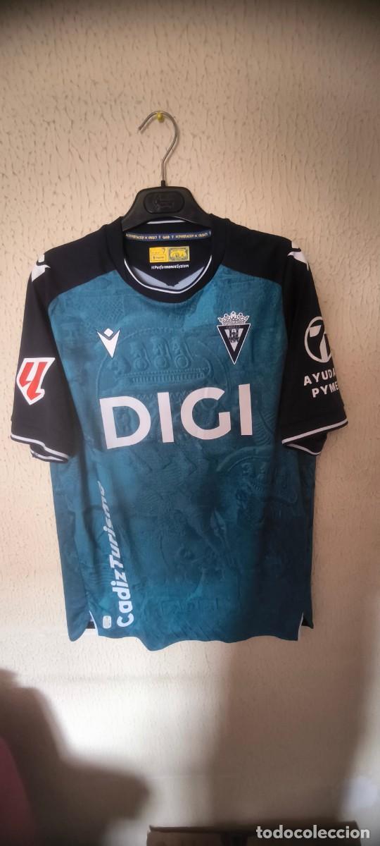 Coleccionismo deportivo: Original | Camiseta Futbol Shirt Football | Talla L | Cadiz CF - 17 Dawda Camara - match worn