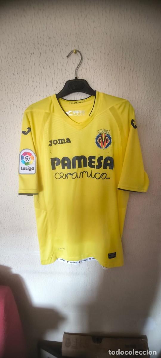 Collectionnisme sportif: Original | Camiseta Futbol Shirt | Talla L | Villarreal CF 24 Rafael Santos Borre match worn