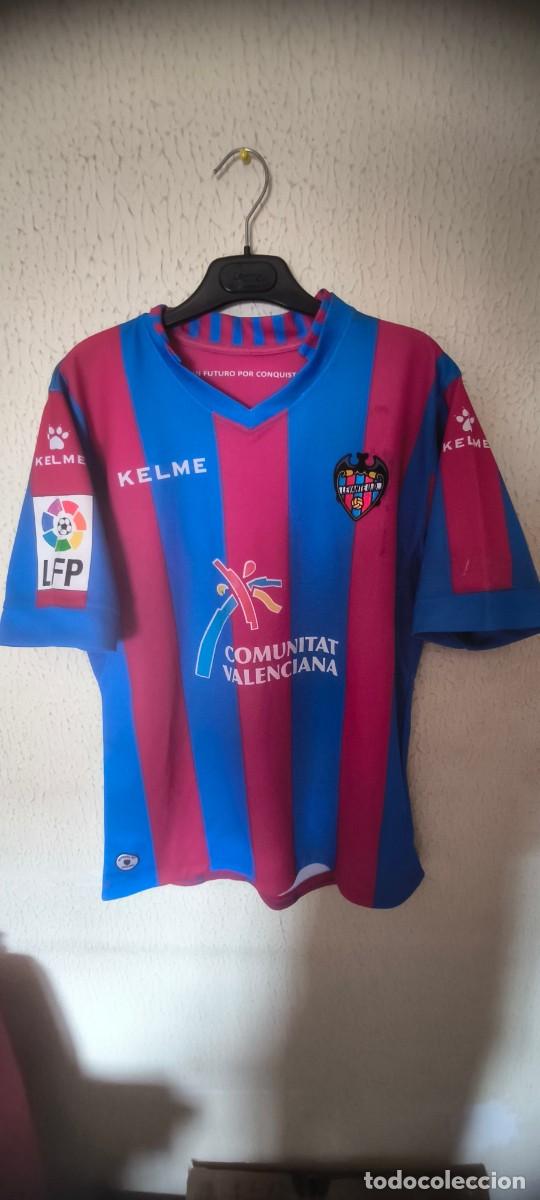 Collectionnisme sportif: Original | Camiseta Futbol Shirt | Talla L | Levante UD 10 Baba Diawara match worn vs Espanyol