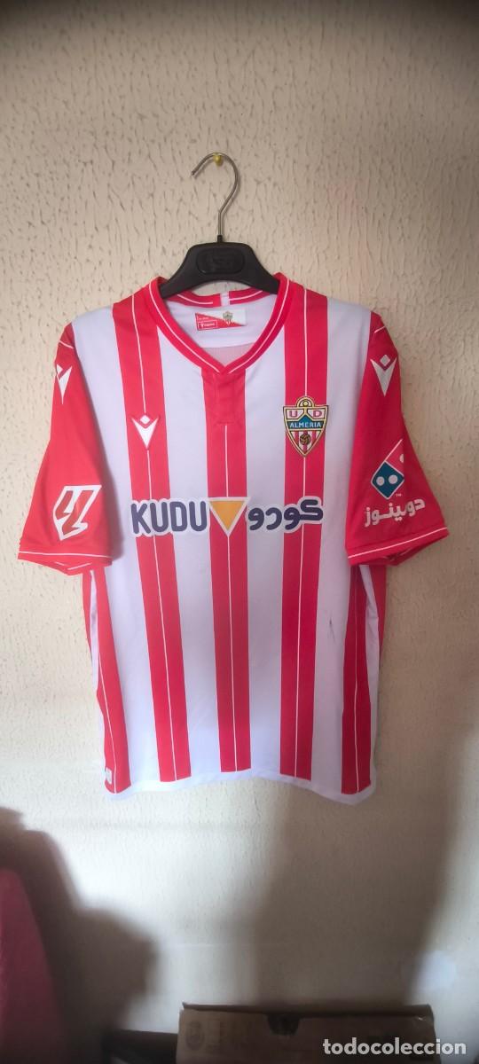 Collectionnisme sportif: Original | Camiseta Futbol Shirt | Talla L | UD Almeria 9 Thalys Henrique match worn vs Castellon
