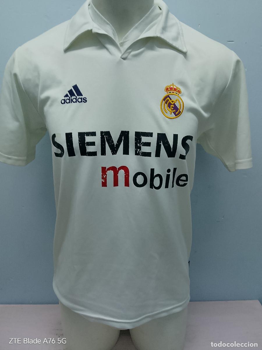 Collectionnisme sportif: Ronaldo Real Madrid (tara sponsor) camiseta futbol football shirt S 53cts