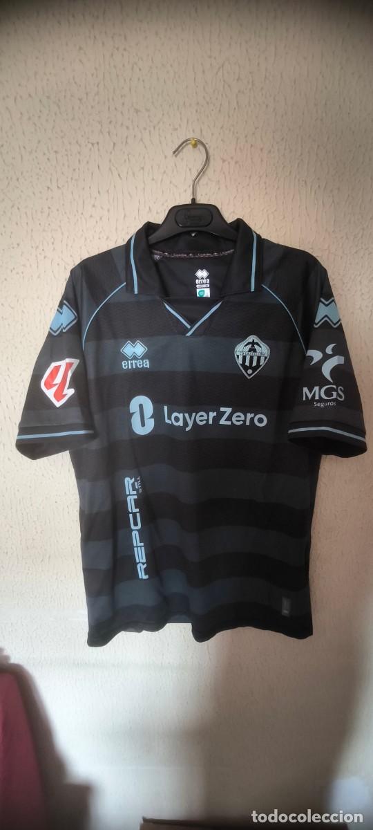 Coleccionismo deportivo: Original | Camiseta Futbol Shirt| Talla XL | CD Castellon 3 Fabrizio Brignani match worn vs Sporting