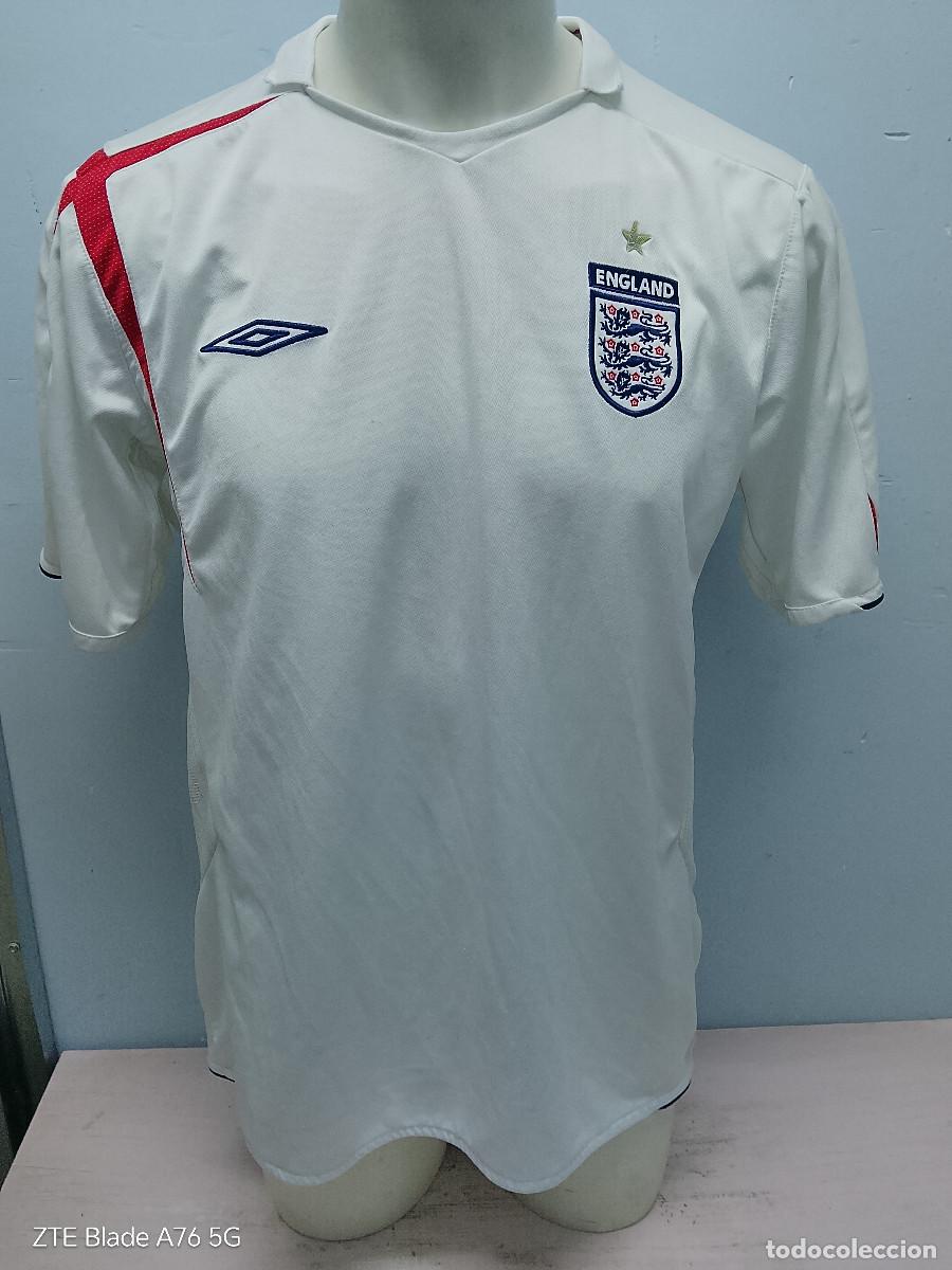 Coleccionismo deportivo: England national team football shirt camiseta futbol jersey Inglaterra xxl 62cts