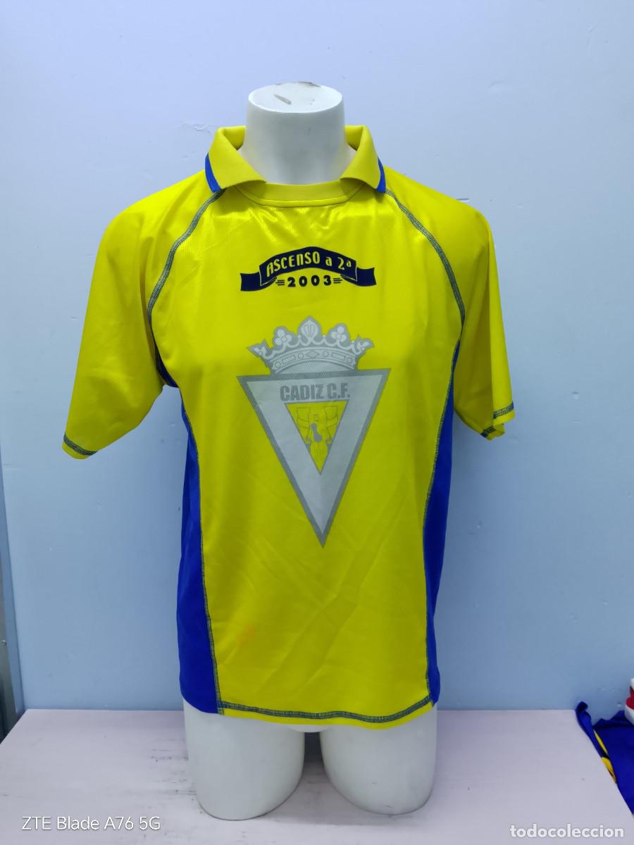 Coleccionismo deportivo: Cadiz cf camiseta futbol footballm shirt M 55cts