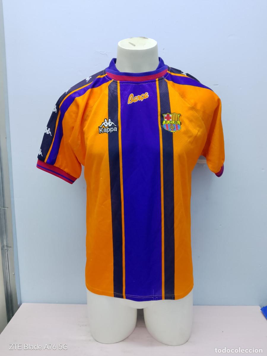 Coleccionismo deportivo: FC Barcelona 1995 camiseta futbol kappa football shirt M 58ctsa