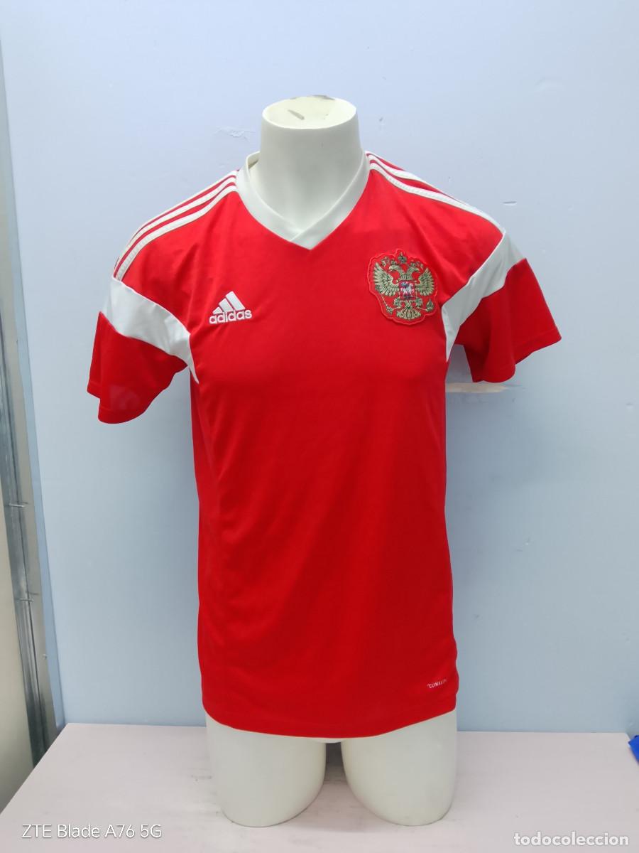 Coleccionismo deportivo: Rusia Russia national team Russian camiseta futbol football shirt M 54cts