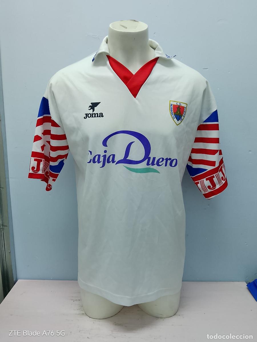 Coleccionismo deportivo: CD Numancia match worn camisetqa futbol vintage football shirt xxl 65cts