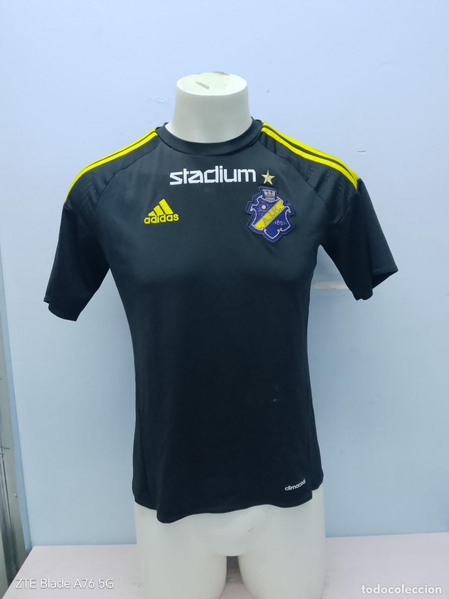 Coleccionismo deportivo: AIK Estocolmo Solna Sverige sweden camsieta futbol football shirt match worn young player xs 55cts