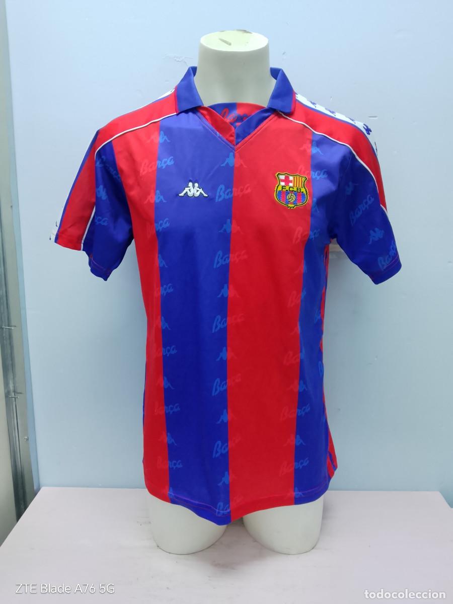 Coleccionismo deportivo: Guardiola FC Barcelona replic kappa camiseta futbol football shirt edicion M-L 55cts