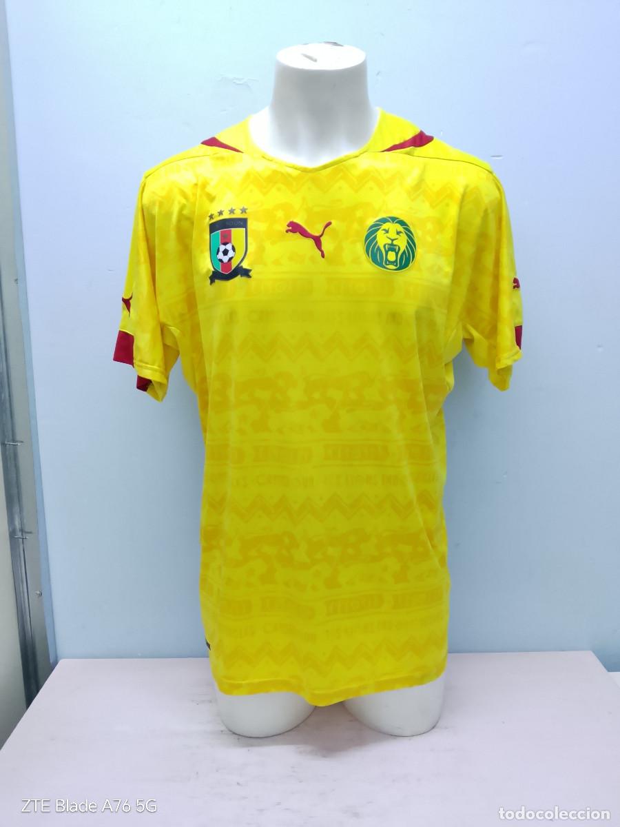 Coleccionismo deportivo: Camerun Cameroon national team camiseta futbol football shirt Africa xl 66cts