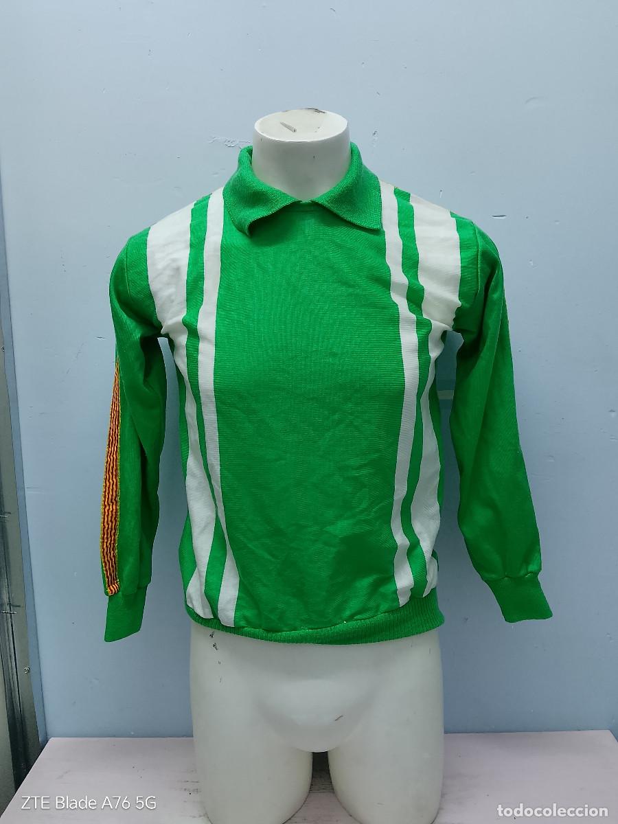 Coleccionismo deportivo: Vintage 1970 camiseta futbol catalunya senyera football M 54cts