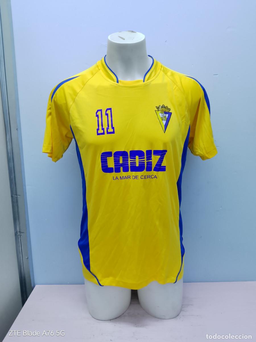 Coleccionismo deportivo: Magico Gonzalez tribute El Salvador player Cadiz cf camiseta futbol football shirt 57cts L