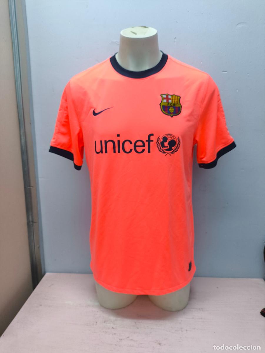 Coleccionismo deportivo: Maxwell FC Barcelona match worn pre-match worn camiseta futbol football shirt Number damaged L