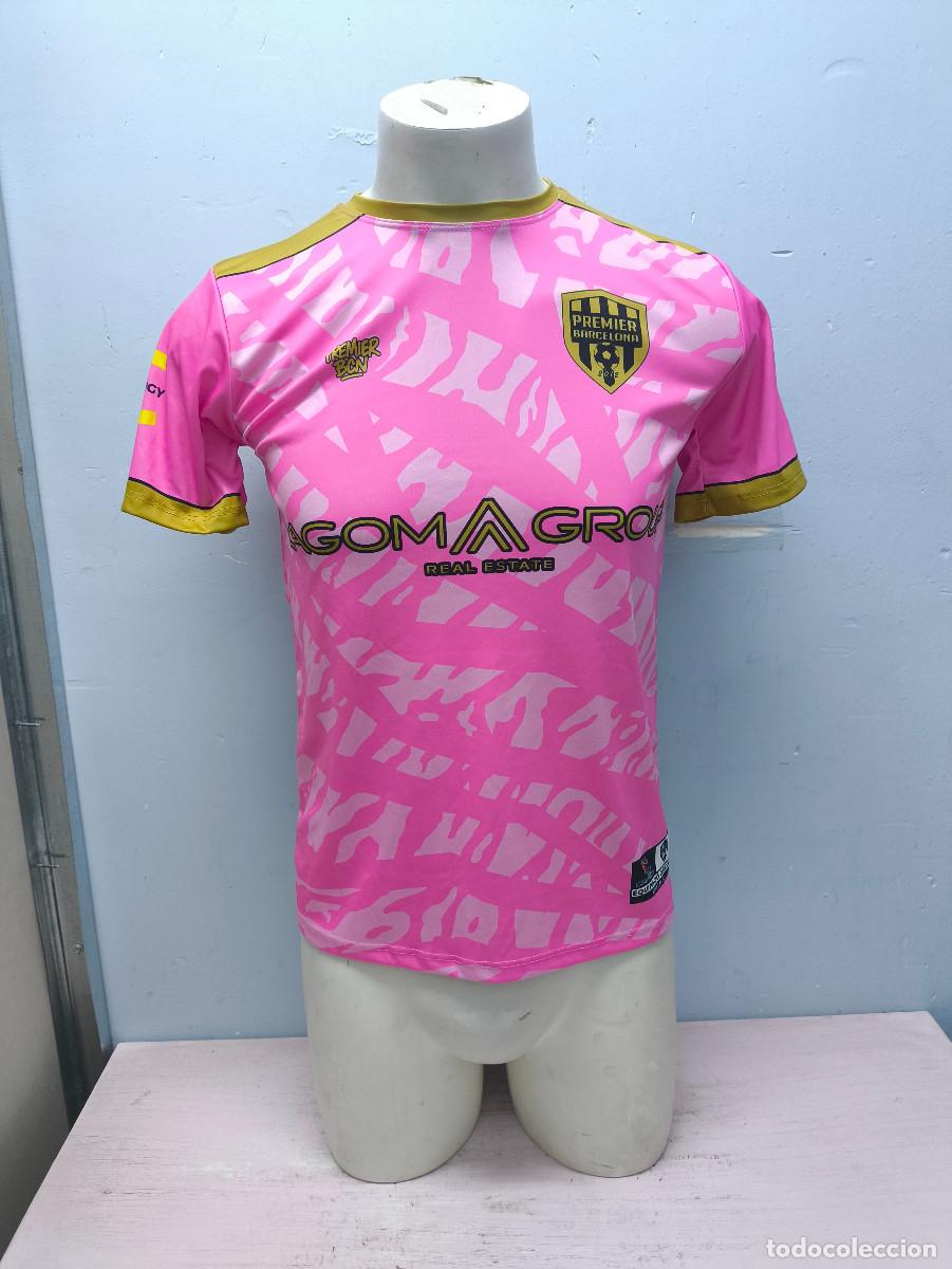 Coleccionismo deportivo: Premier barcelona camiseta futbol S football shirt catalunya