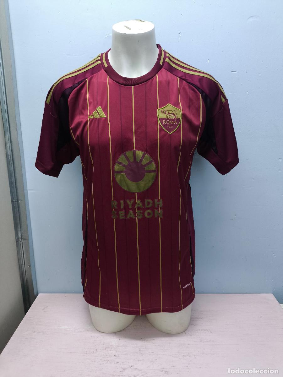 Coleccionismo deportivo: AS Roma camiseta futbol football shirt calcio maglia xl 56cts